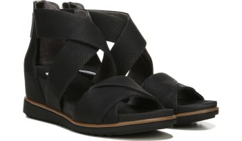 Golden Hour Gladiator Sandal Dr Scholl's Golden Hour Gladiator Sandal Pretas Serpentine | Mgcqvx0y