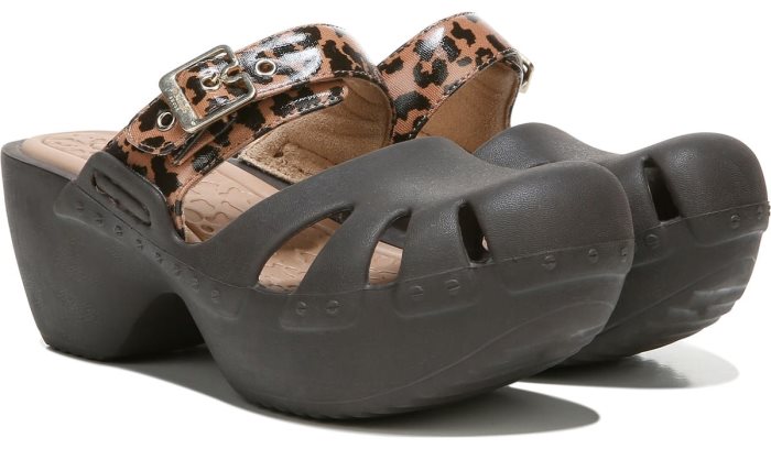Dance On Clog Dr Scholl\'s Dance On Clog Marrom Leopardo | 6uib6Klp